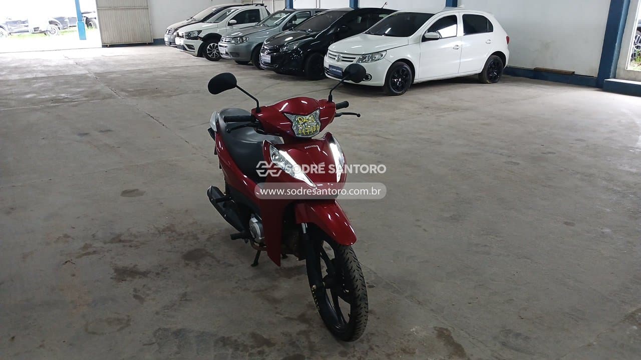 Honda Biz Ex 2025, vermelha