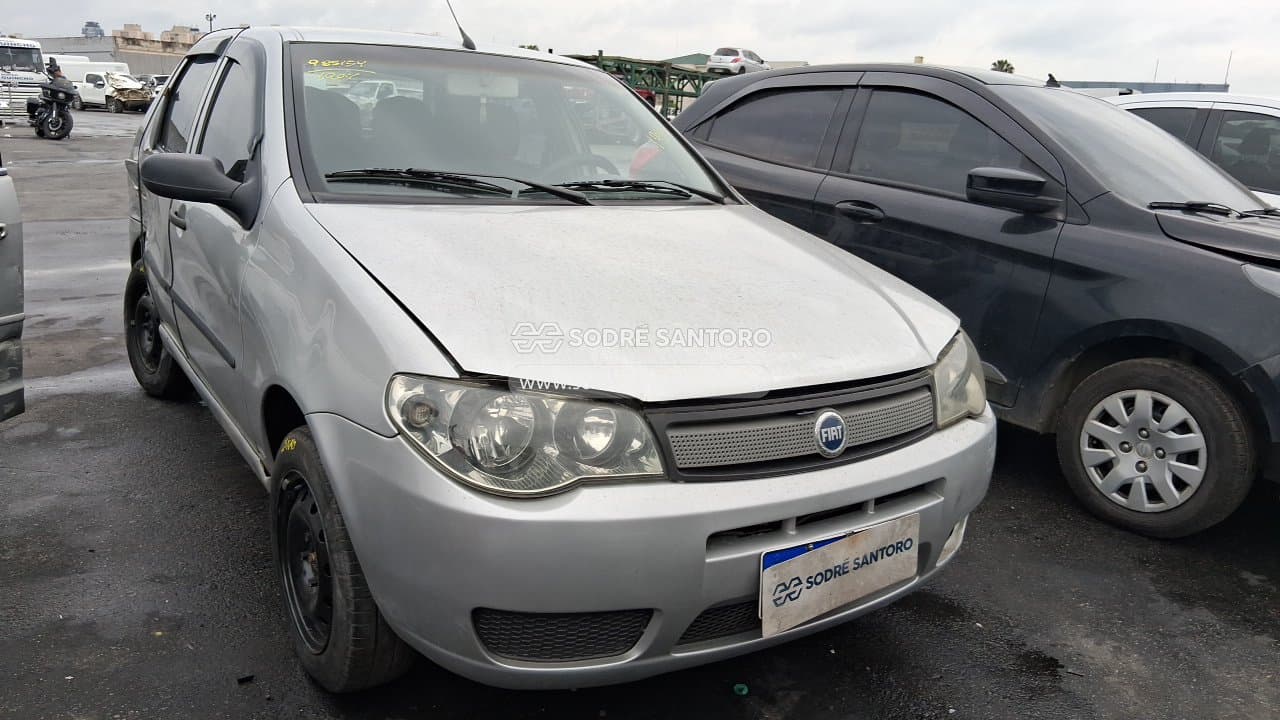 Fiat Palio Fire Flex 2007, prata