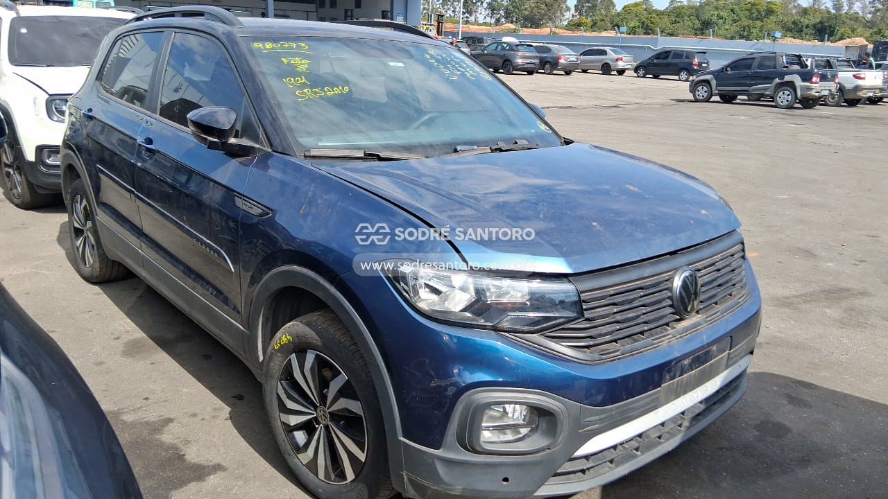 Volkswagen T Cross Tsi 2024, azul