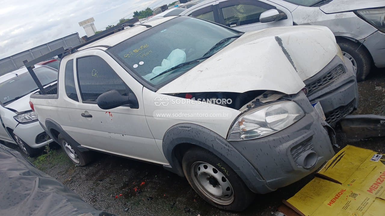 Fiat Strada Hd Wk Ce e 2020, branca