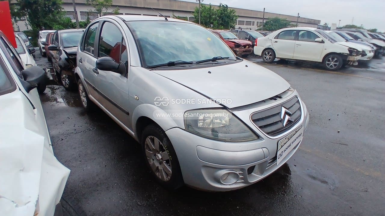 Citroën C3 Glx 14 Flex 2012, prata