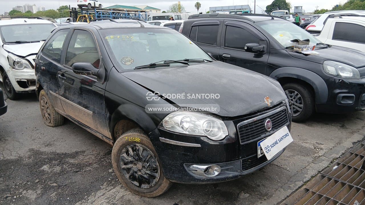 Fiat Palio Elx Flex 2010, preta