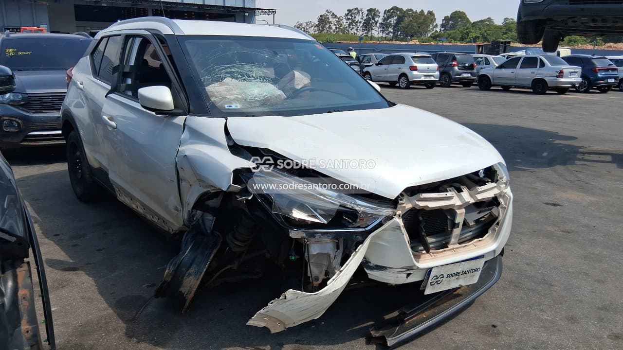 Nissan Kicks S Mt 2019, branca
