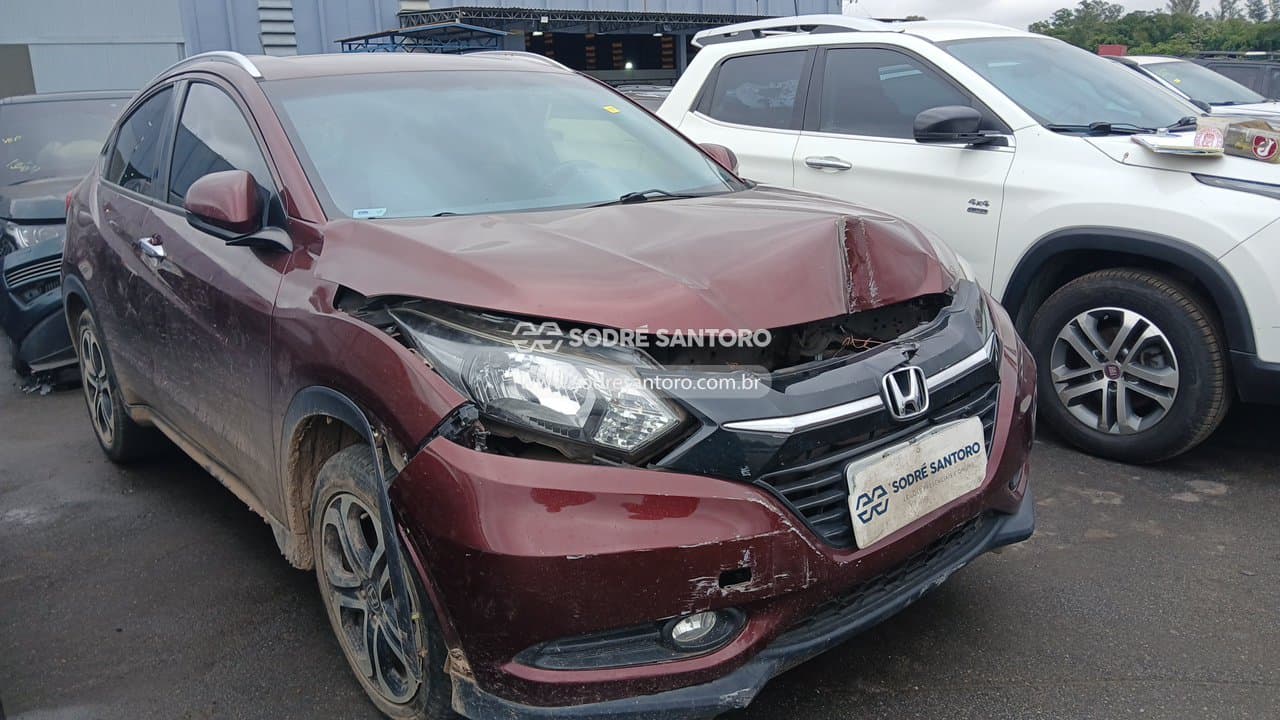 Honda Hr-v Exl Cvt 2016, vinho