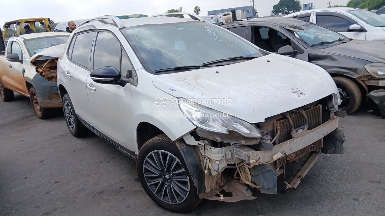 Peugeot 2008 Allure Eat6 2018, branca