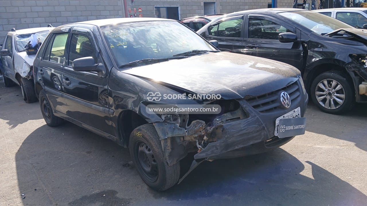 Volkswagen Gol 1.0 2007, preta