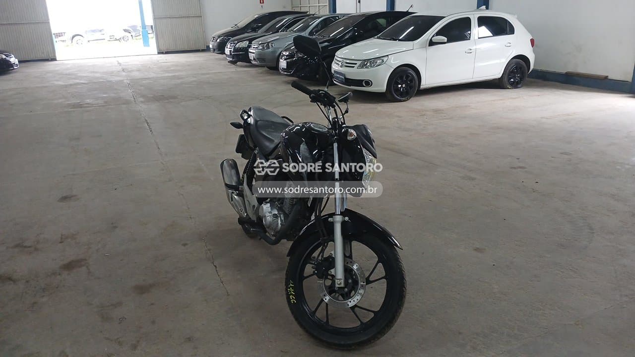Honda Cg 160 Fan 2023, preta