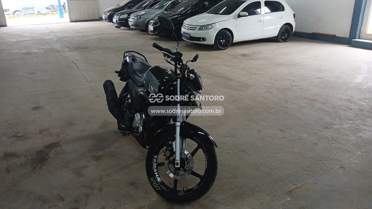 Yamaha Ybr150 Factor 2025, preta