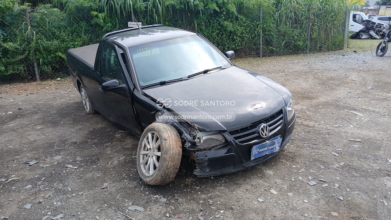 Volkswagen Saveiro 1.6 2006, preta