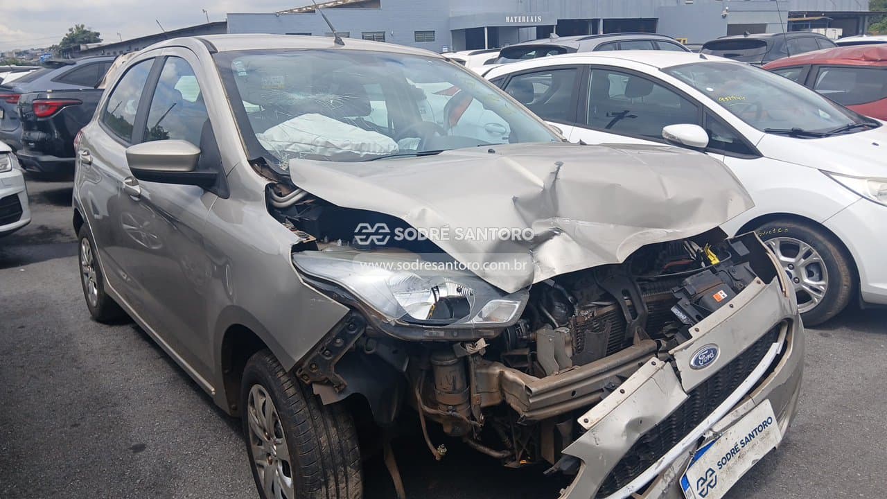 Ford Ka Se 1.0 2017, cinza