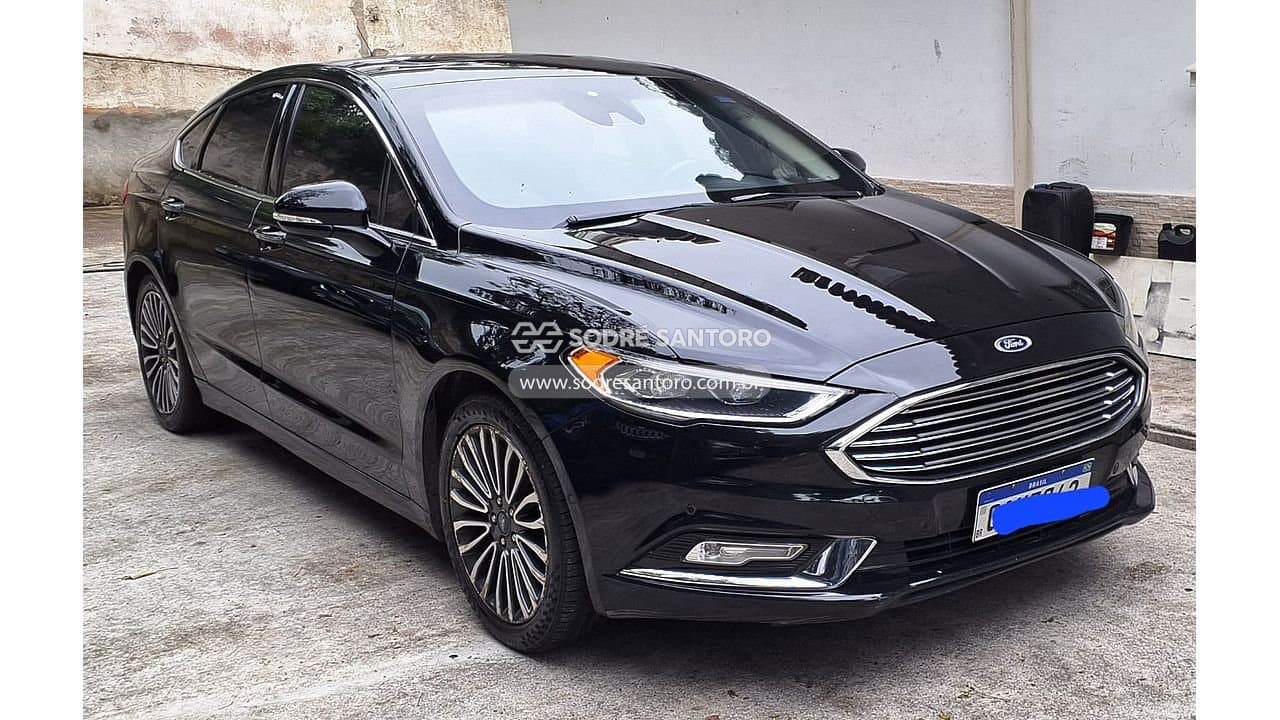 Ford Fusion Titgtdiawd 2017, preta