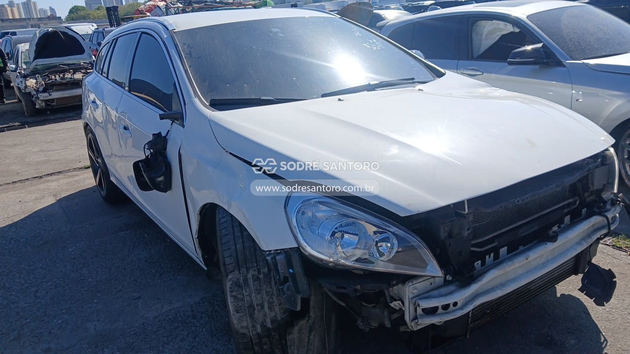 Volvo V60 2.0 T5 Rd Cf 2013, branca