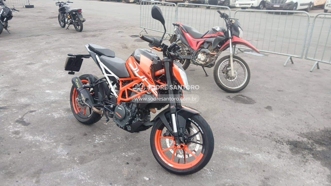 Ktm 390 Duke 2020, laranja