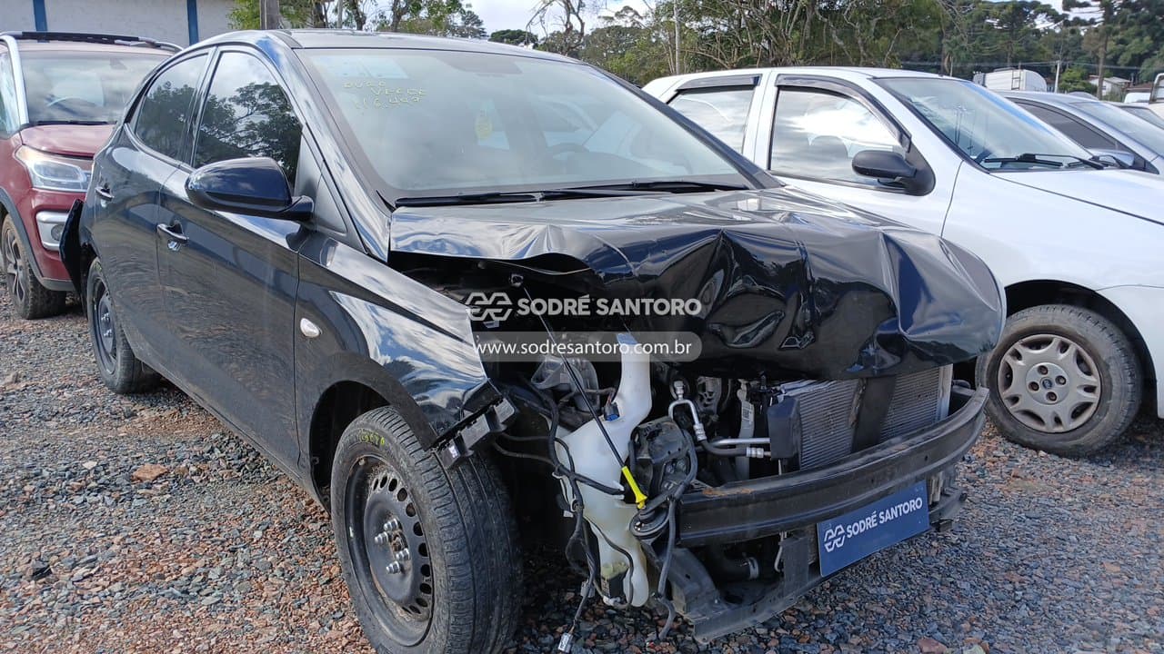 Hyundai Hb20 10m Sense 2025, preta