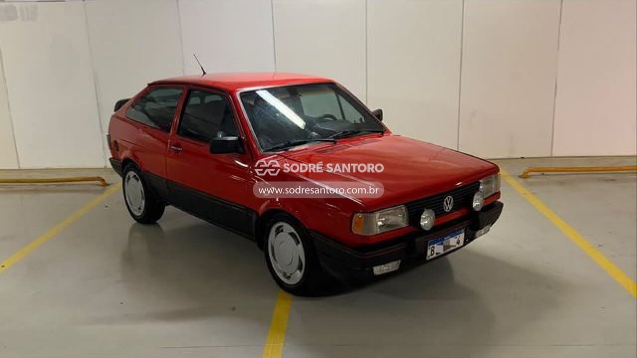 Volkswagen Gol Gl1.8 1993, vermelha