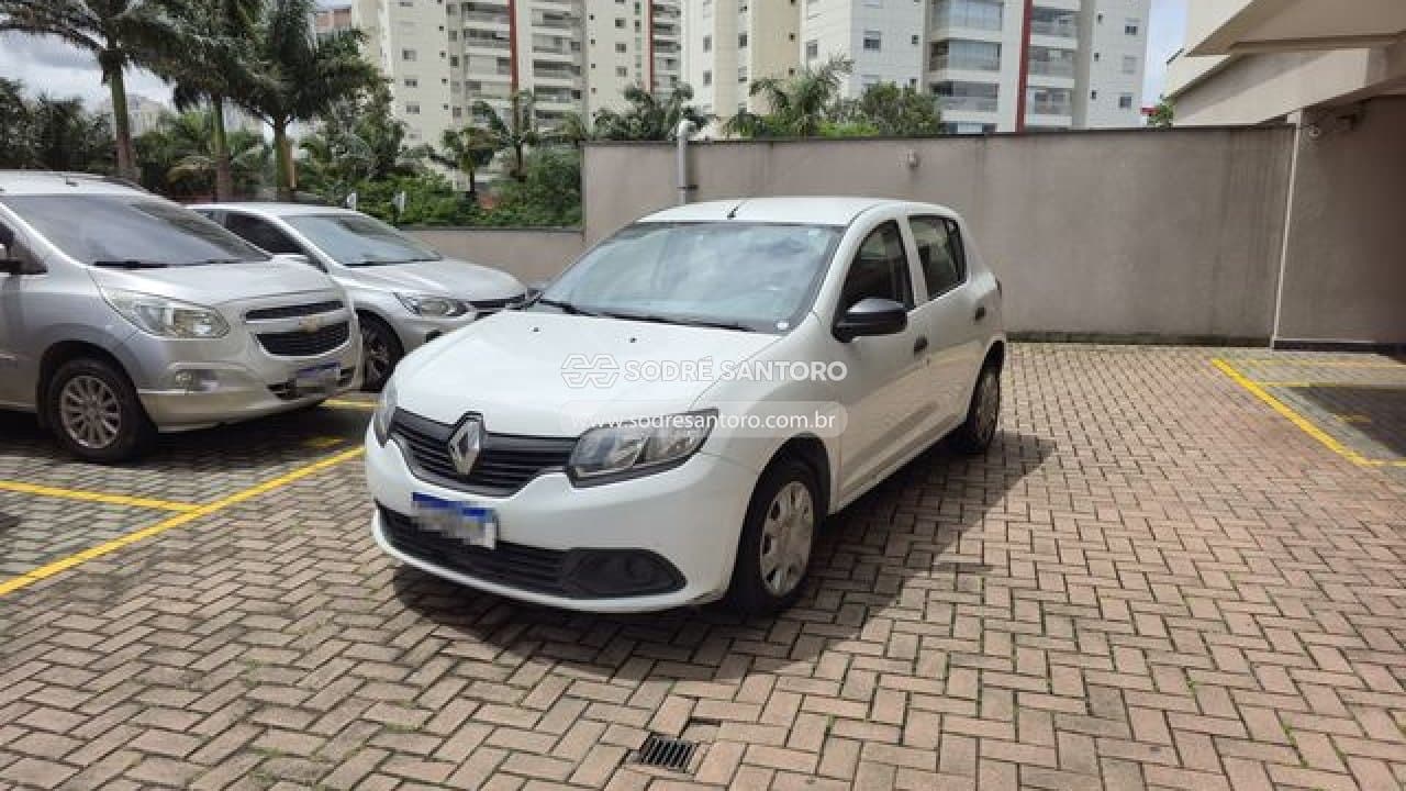 Renault Sandero Auth 10 2016, branca