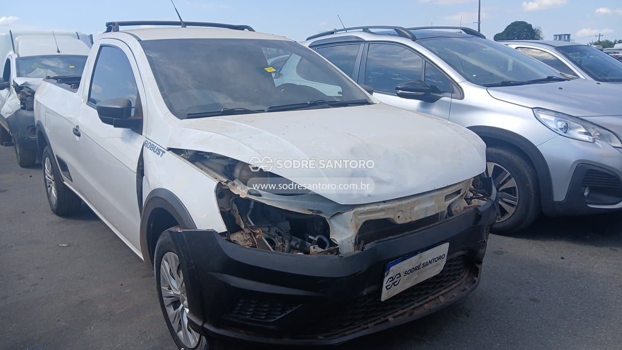Volkswagen Saveiro Rb Mbvs 2021, branca