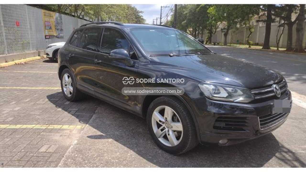 Volkswagen Toureg 3.6 V6 2012, preta