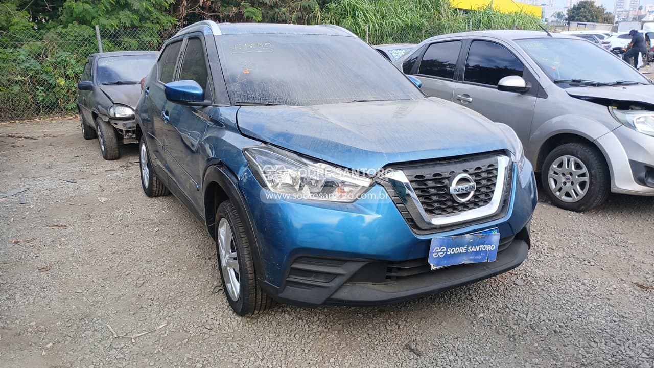 Nissan Kicks S Mt 2019, azul