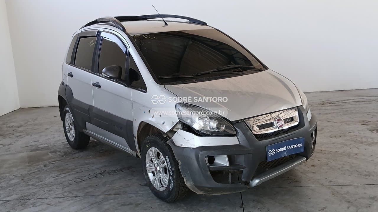 Fiat Idea Adventure 1.8 2015, prata
