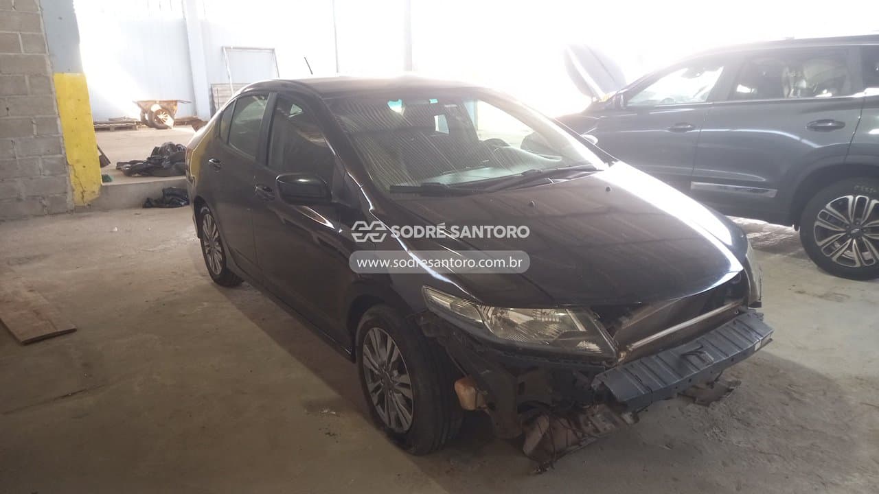 Honda City Lx Flex 2014, preta