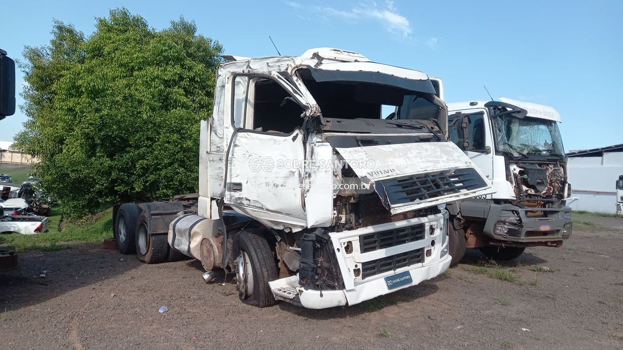 Volvo Fh 400 6x2t 2007, branca