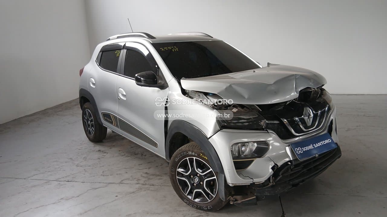 Renault E-kwid Intens 2024, cinza