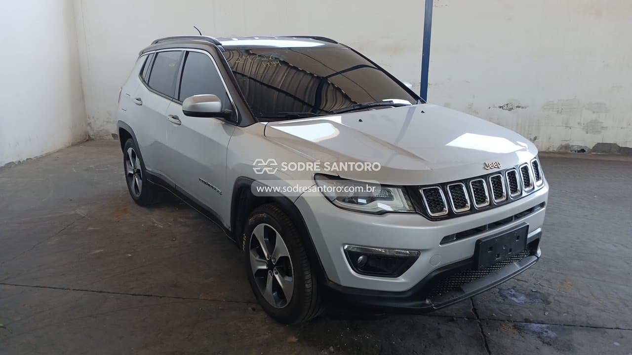 Jeep Compass Longitude F 2018, prata