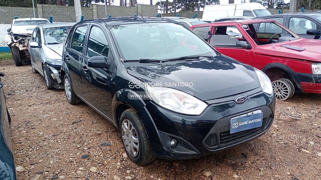 Ford Fiesta 1.6 Flex 2013, preta