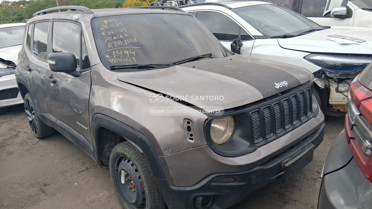 Jeep Renegade 1.8 Autom. 2021, cinza