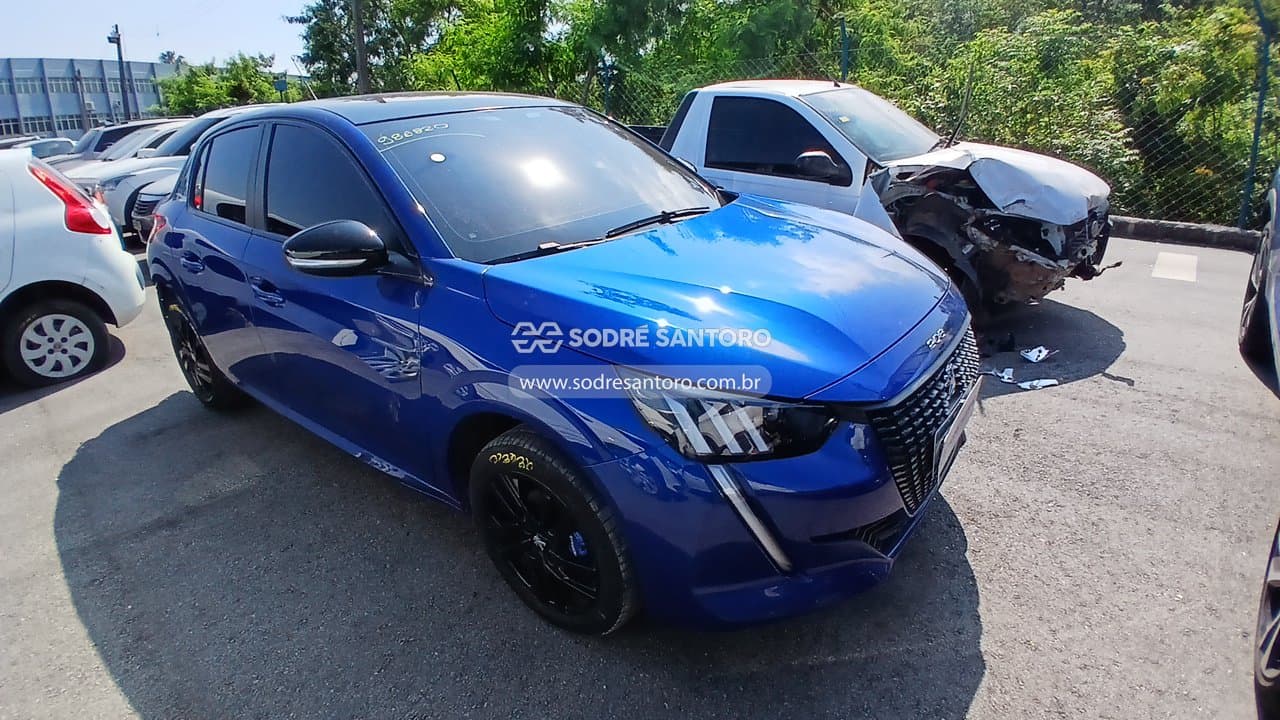 Peugeot 208 Style Mt 2023, azul