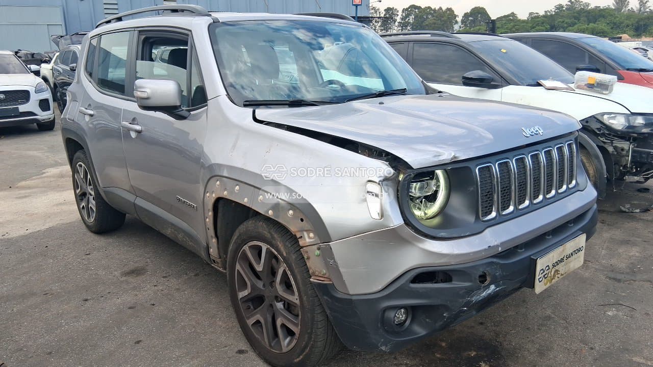 Jeep Renegade Lngtd At 2021, prata