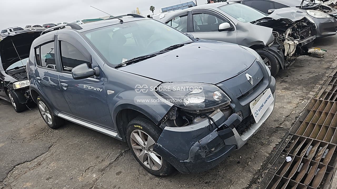 Renault Sandero Stw 16hp 2014, cinza