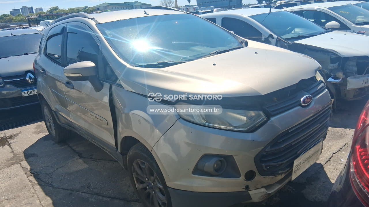 Ford Ecosport Fsl 1.6 2014, prata