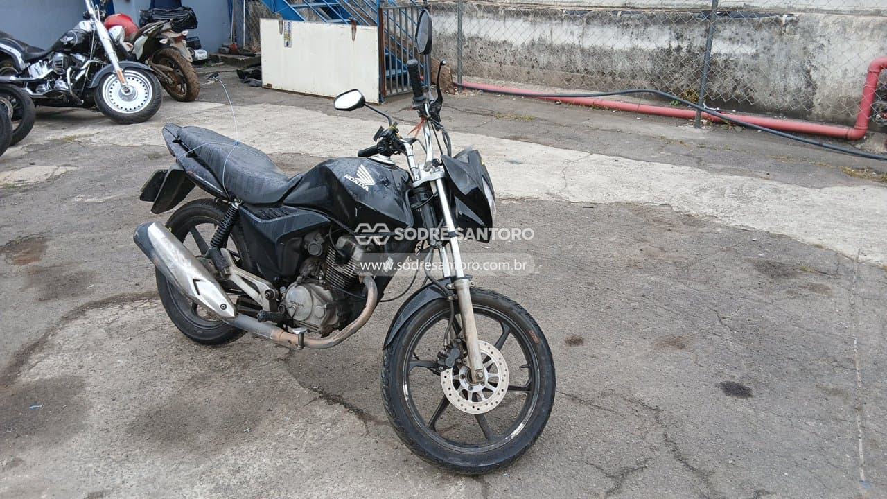Honda Cg 150 Titan Esd 2011, preta