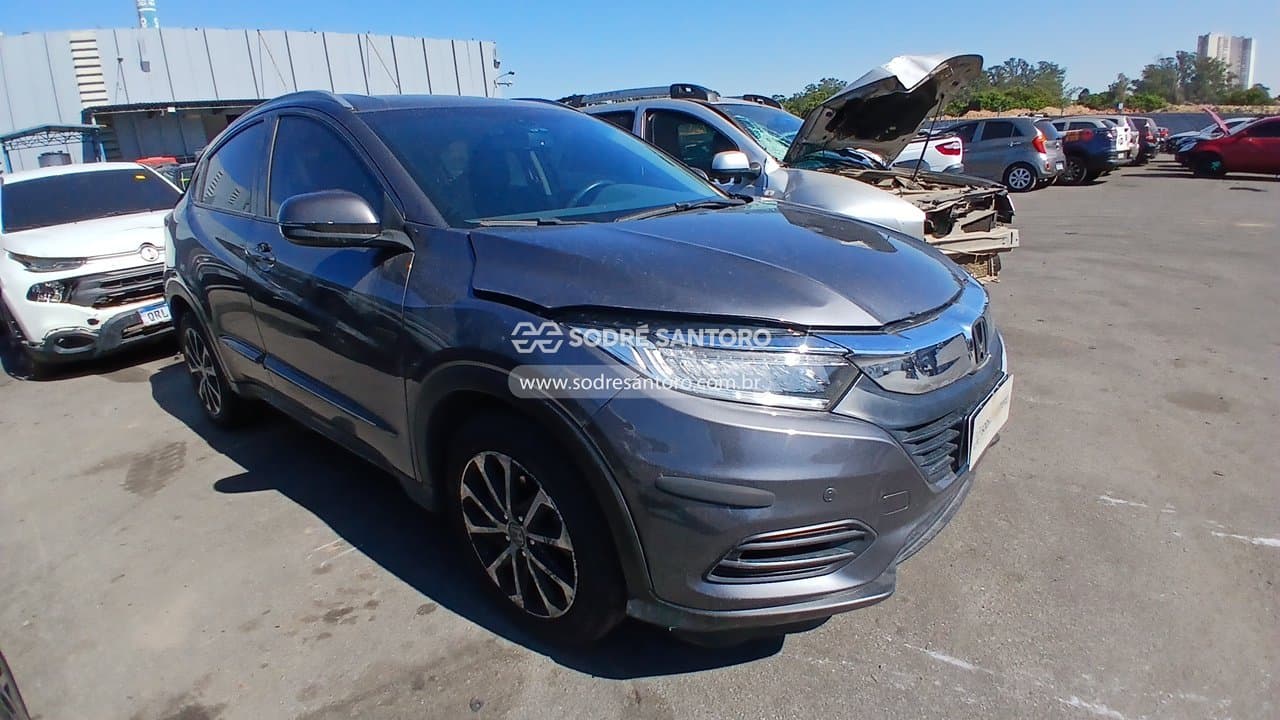 Honda Hr-v Exl Cvt 2021, cinza