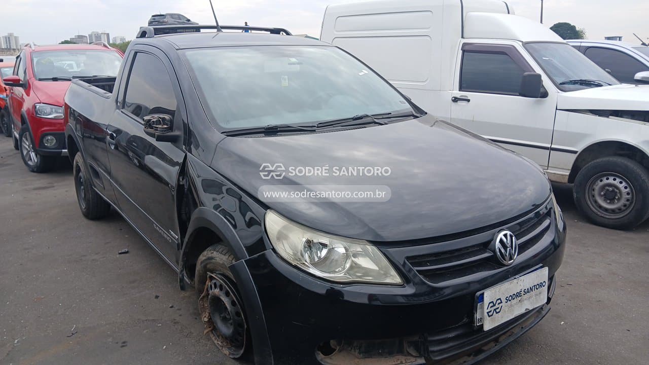 Volkswagen Saveiro 1.6 Cs 2011, preta