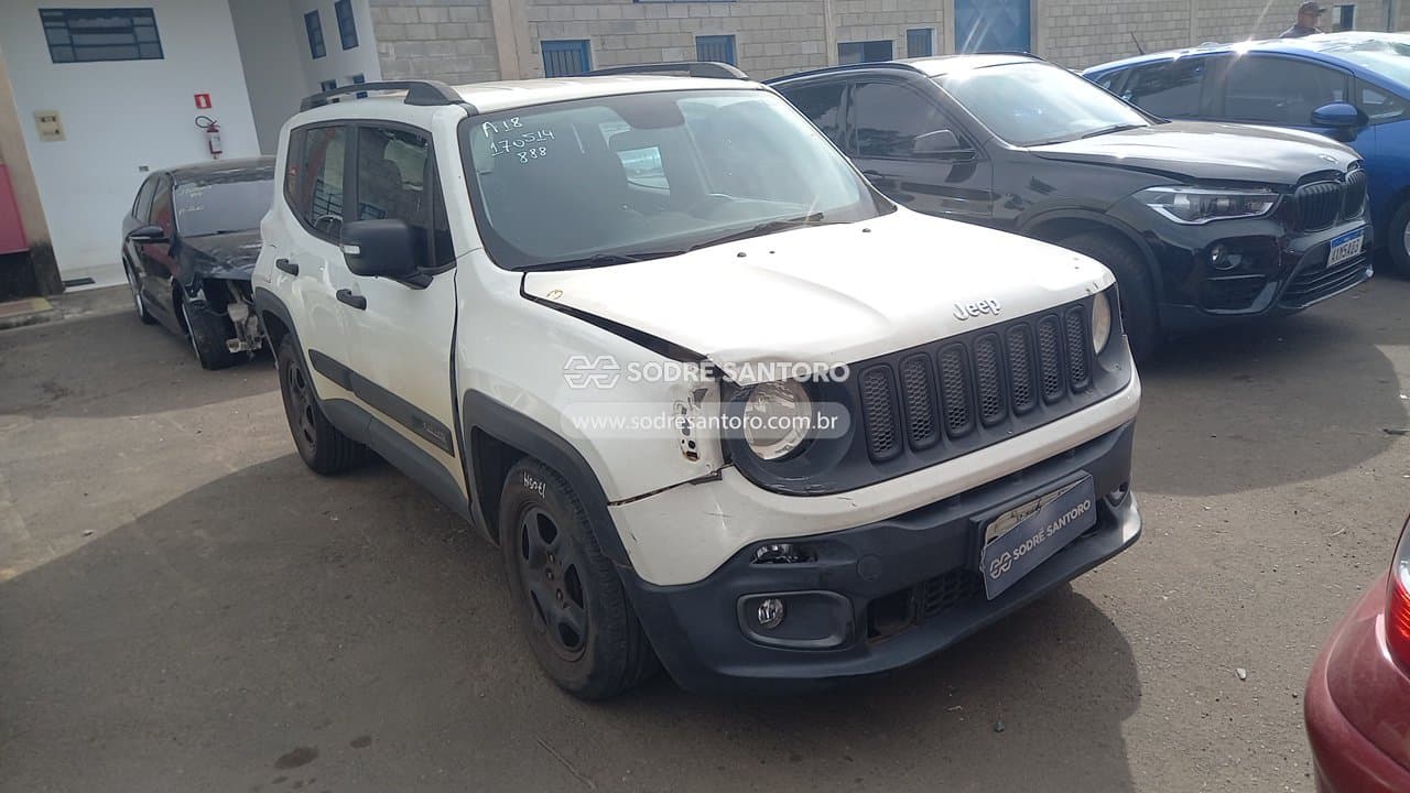 Jeep Renegade 1.8 Mt 2018, branca