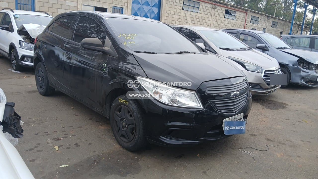 Chevrolet Onix 1.0mt Ls 2015, preta