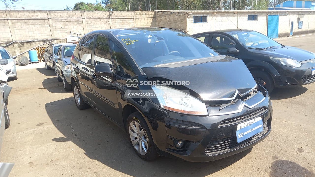 Citroën C4 Pic Glxa 5l 2011, preta