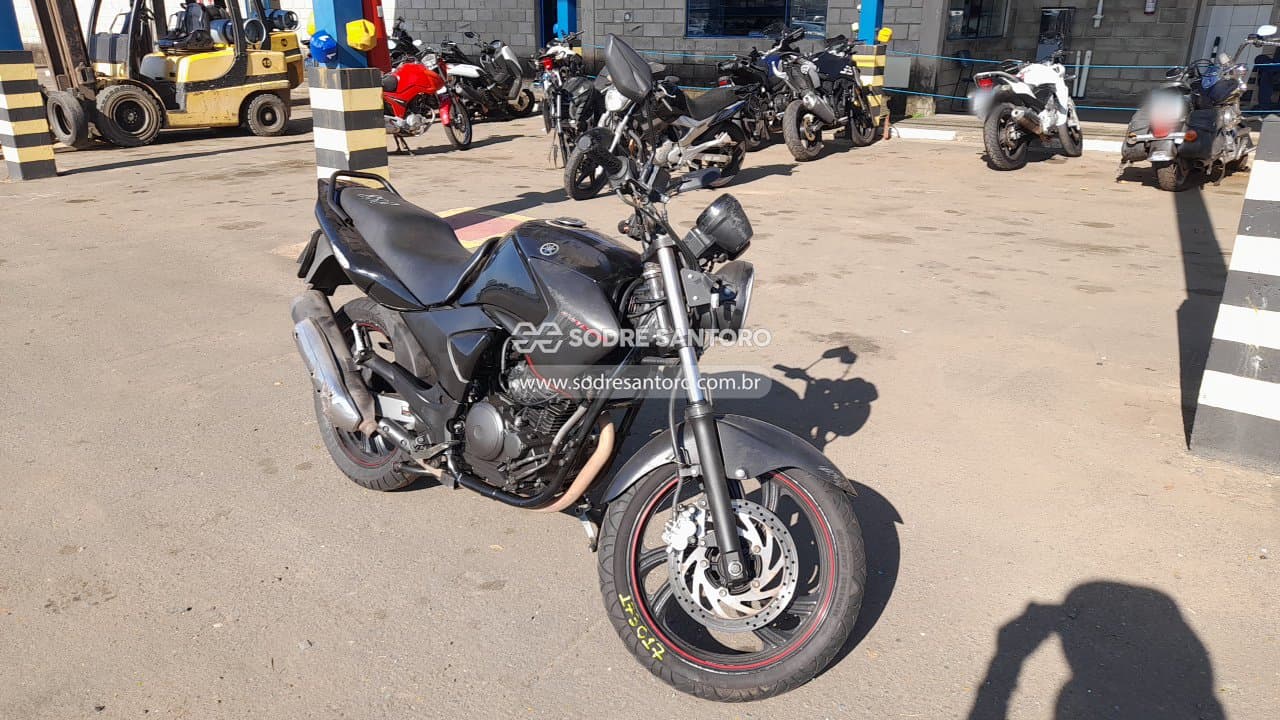 Yamaha Fazer Ys250 Le 2008, preta