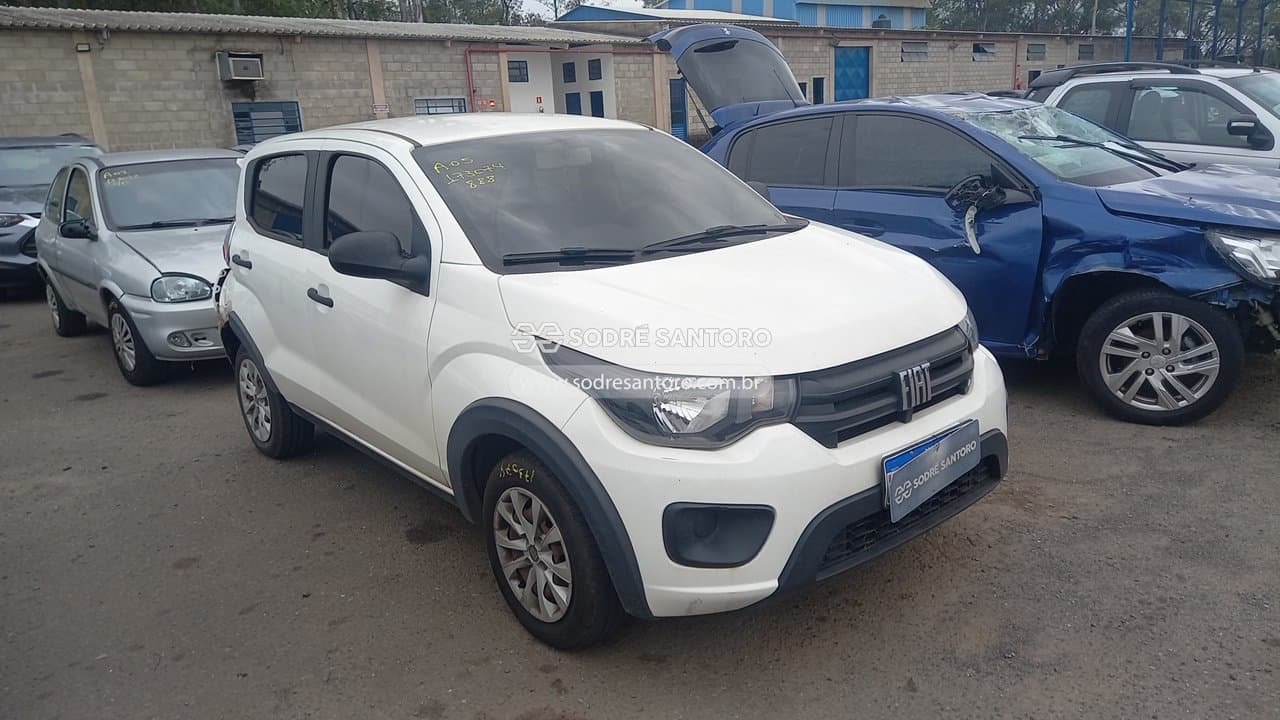Fiat Mobi Like 2021, branca