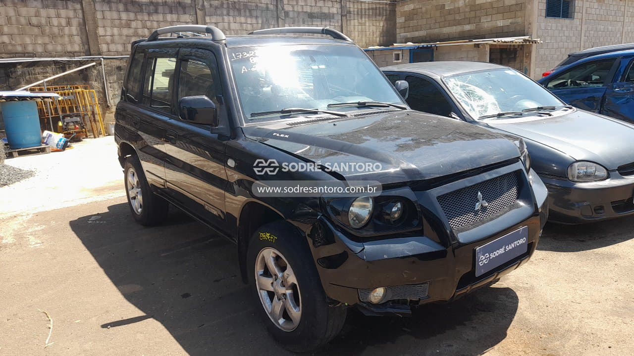 Mitsubishi Pajero Tr4 Flex 2009, preta