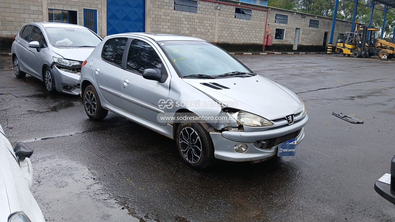 Peugeot 206 14 Moonli Fx 2008, prata