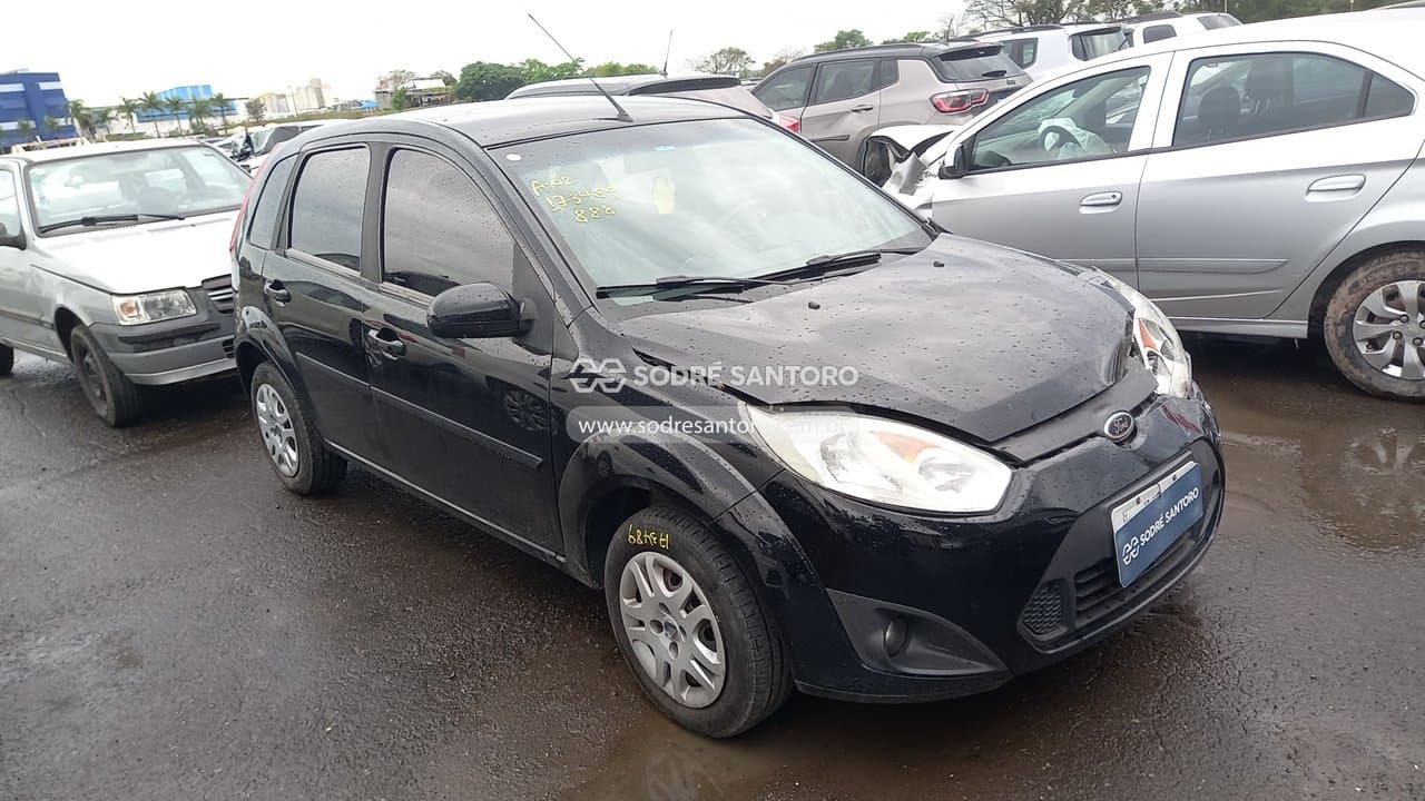 Ford Fiesta 1.6 Flex 2012, preta