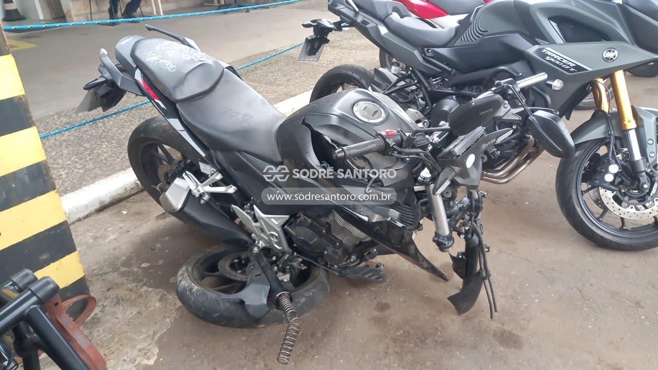 Honda Cb300f Twister Cbs 2023, cinza