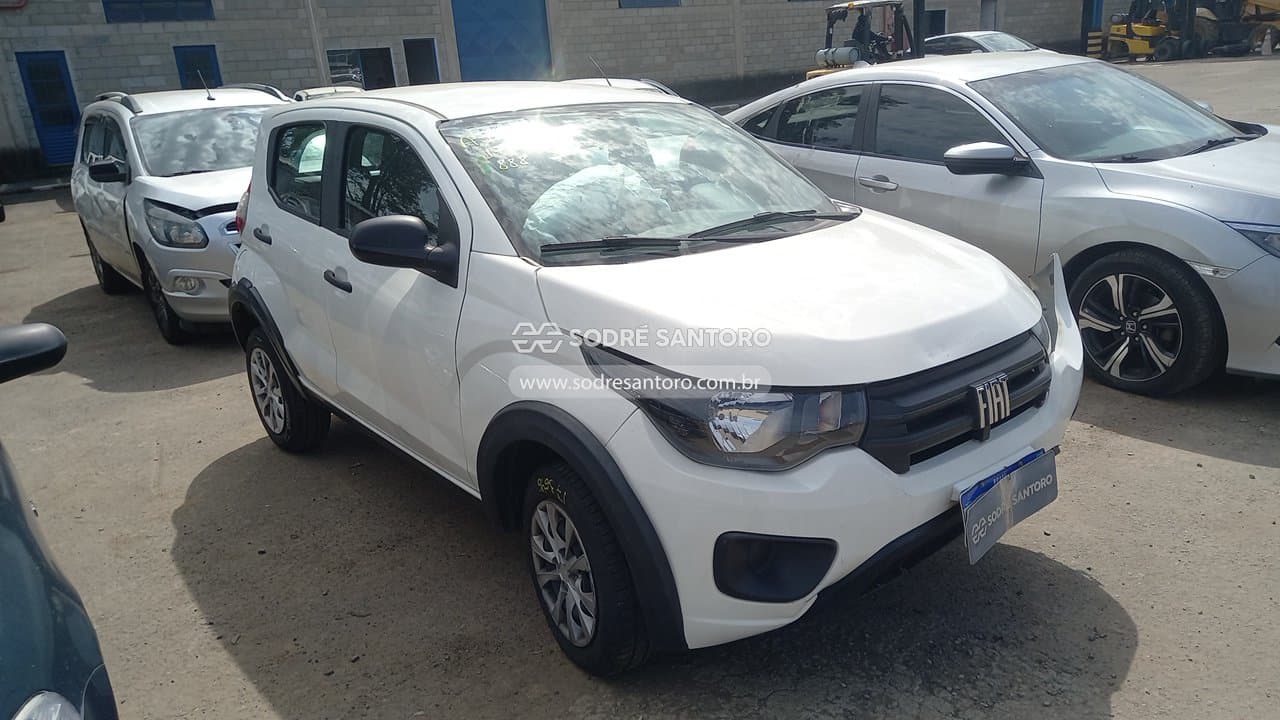 Fiat Mobi Like 2023, branca