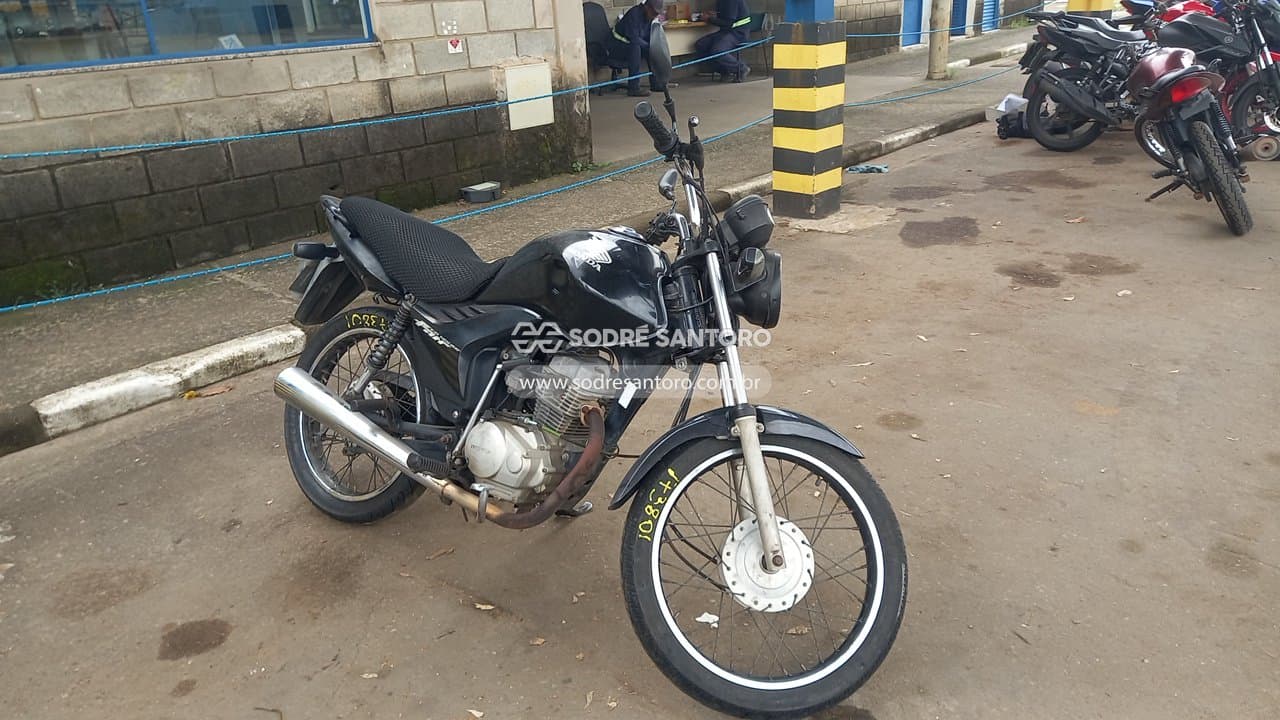 Honda Cg 125 Fan Ks 2009, preta