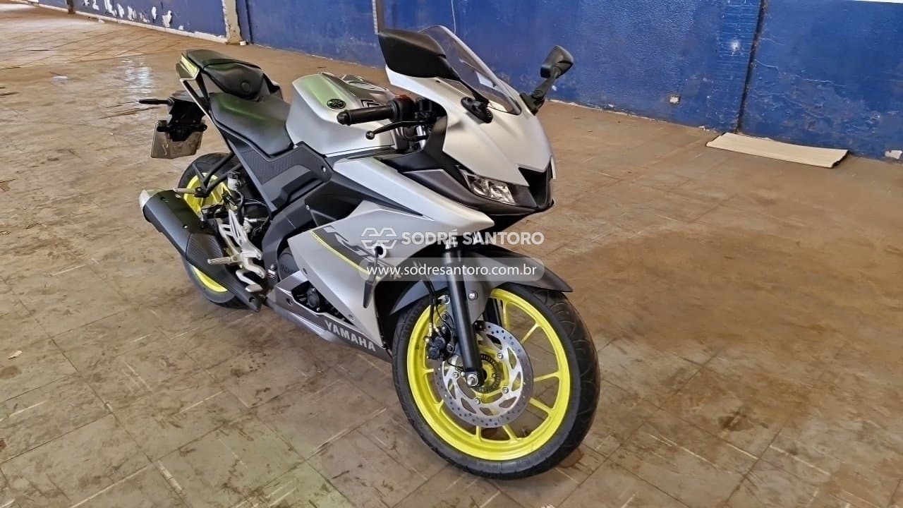 Yamaha Yzf R15 Abs 2024, prata