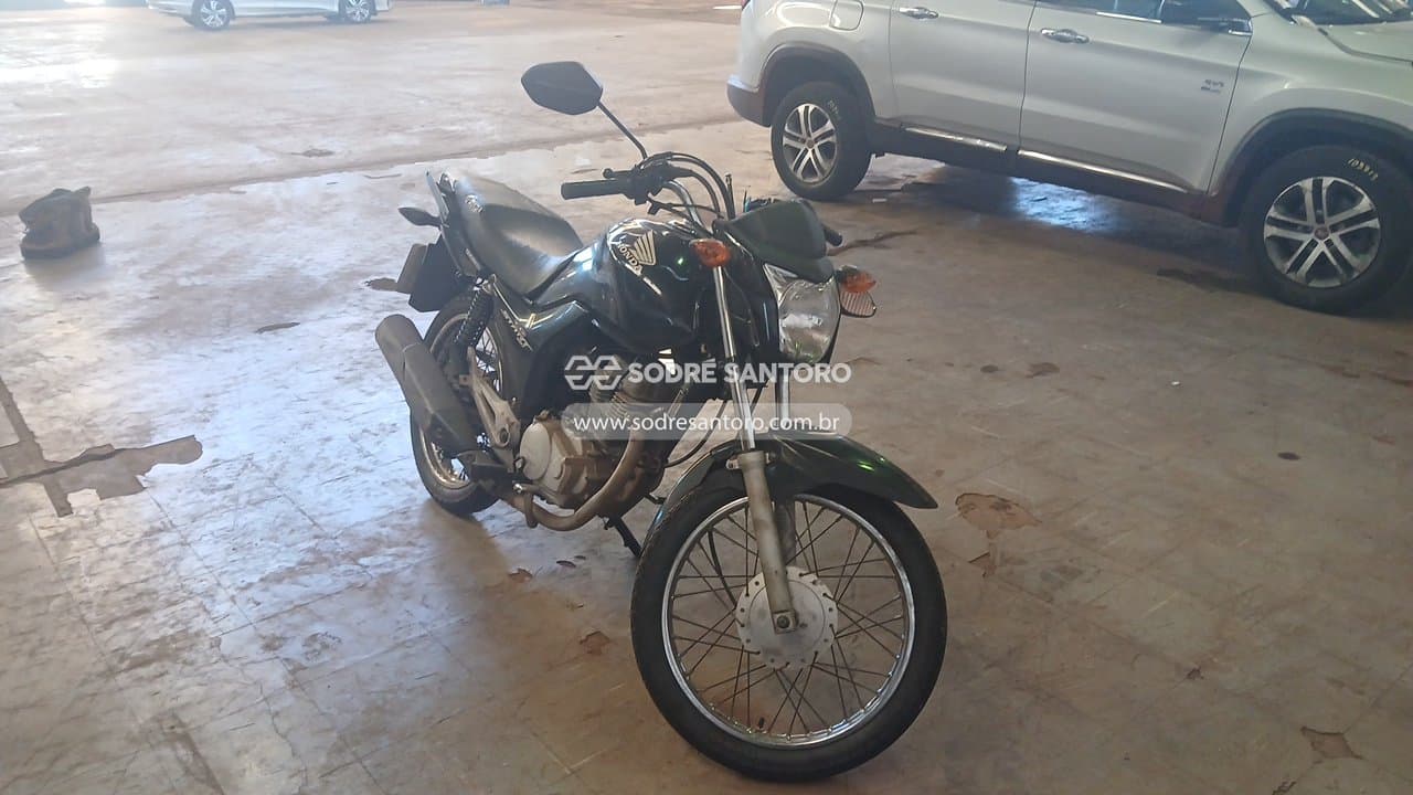 Honda Cg150 Start 2015, preta
